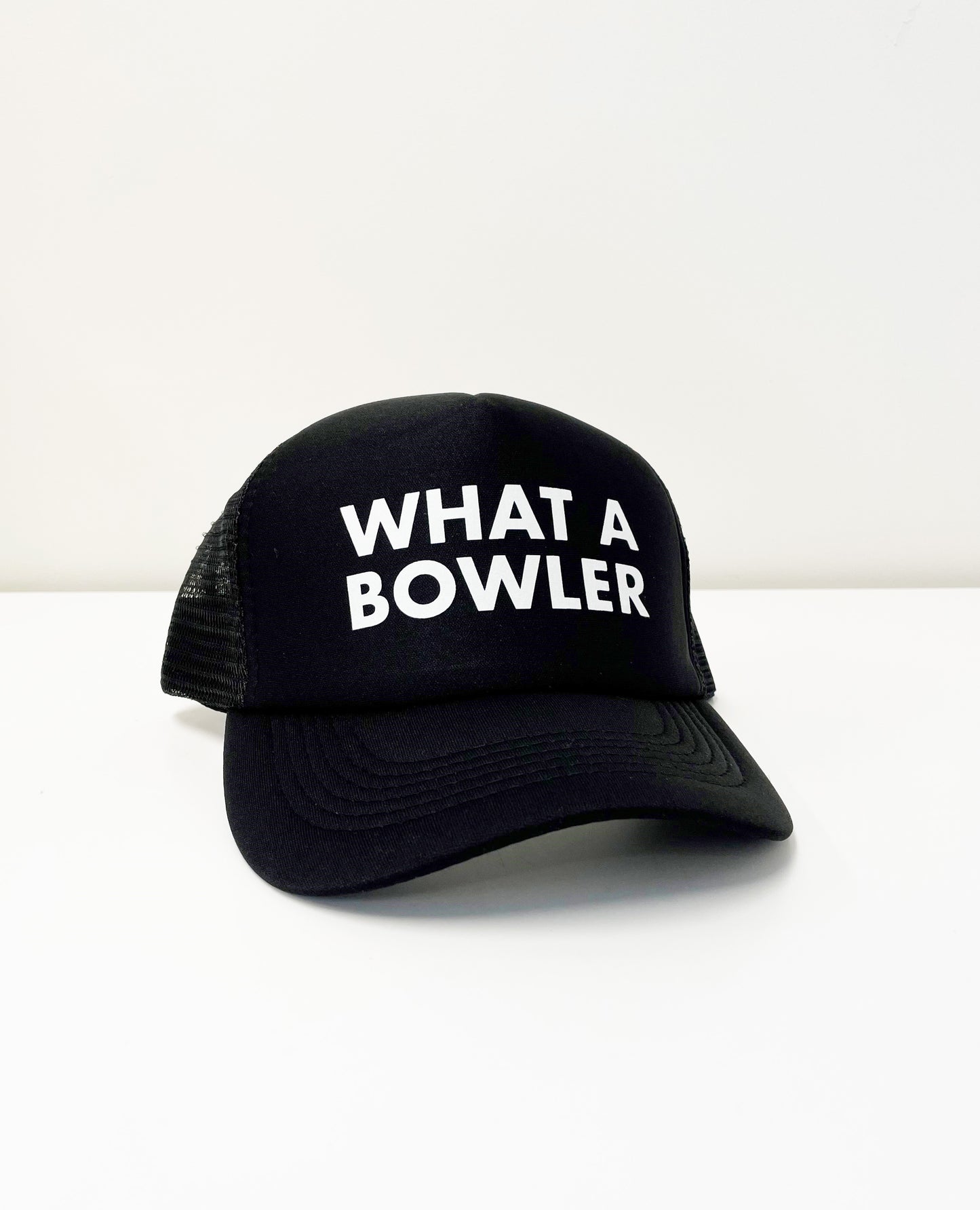 "What a Bowler" Trucker Cap