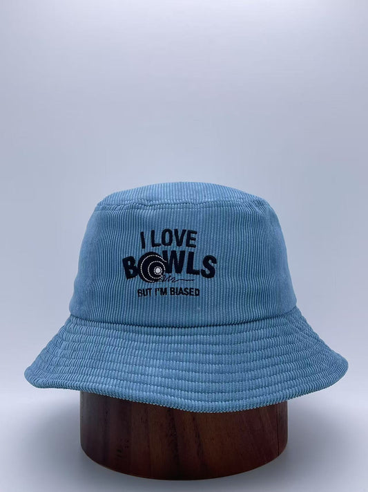 I Love Bowls Bucket Hat